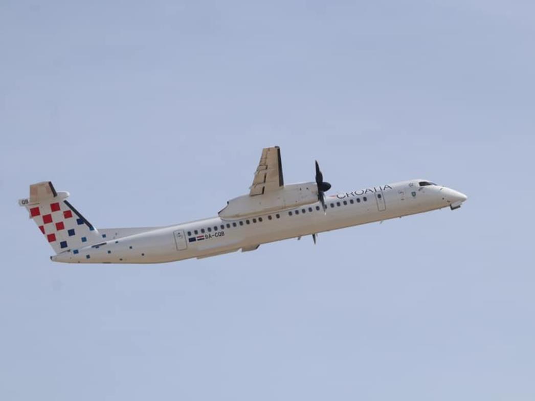 Munja udarila u avion Croatia Airlinesa koji je letio iz Dubrovnika za Zagreb