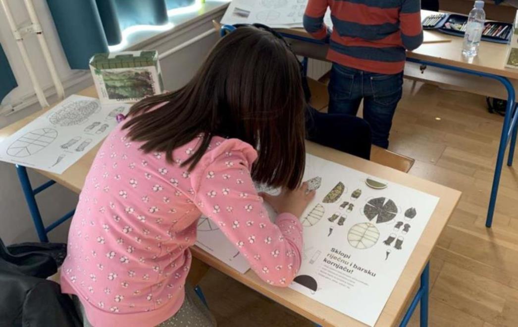 U sklopu Harmonije jeseni u Slanome i Majkovima održane radionice za djecu ”Upoznajmo riječnu i barsku kornjaču”