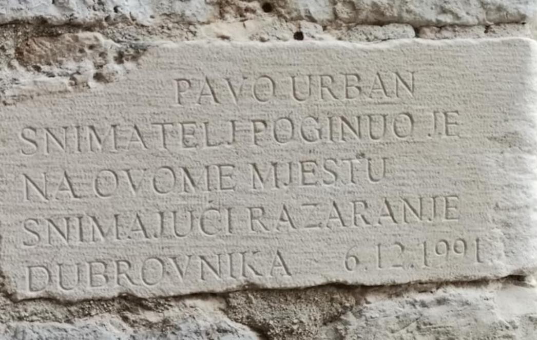 Otkriveno spomen obilježje Pavu Urbanu