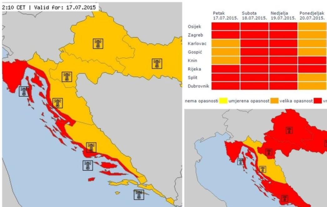 Afrički zrak užarit će Dalmaciju: Evo zašto toplinski val pred nama treba (vrlo) ozbiljno shvatiti!
