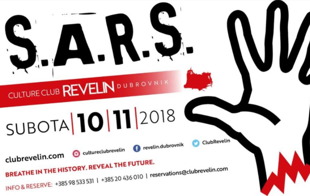 S.A.R.S. otvara zimsku koncertnu sezonu u Revelinu, idući vikend popust na sva pića