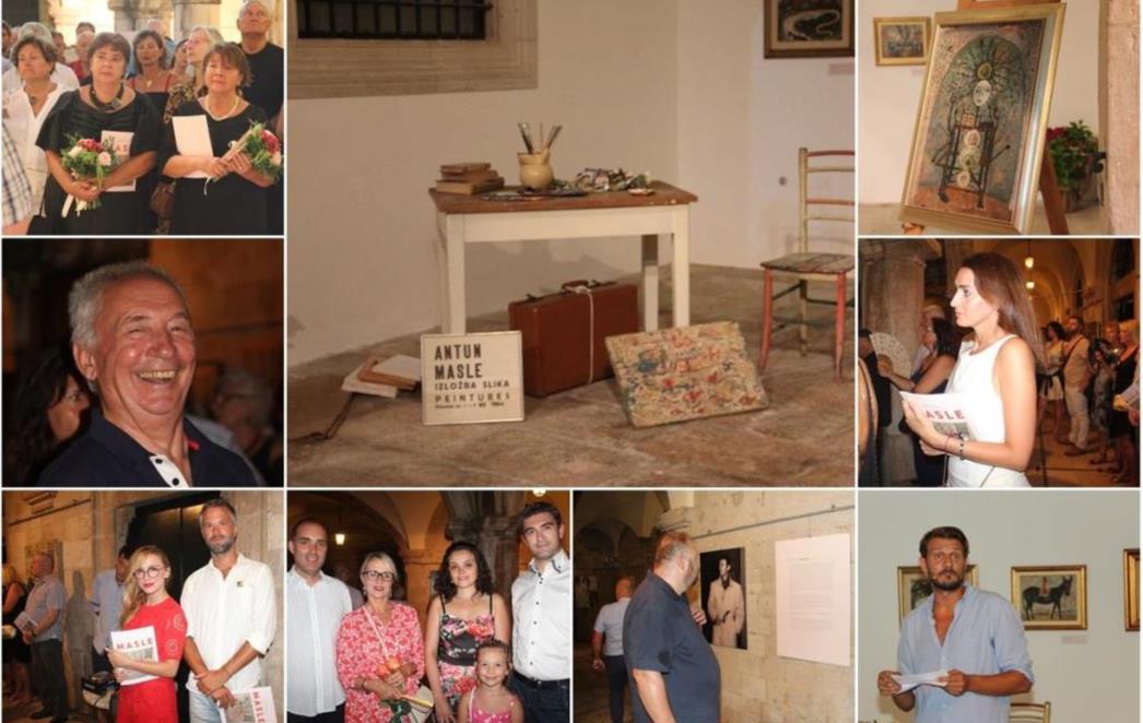 SPONZA: Otvorena izložba velikog Antuna Masle (FOTOGALERIJA)