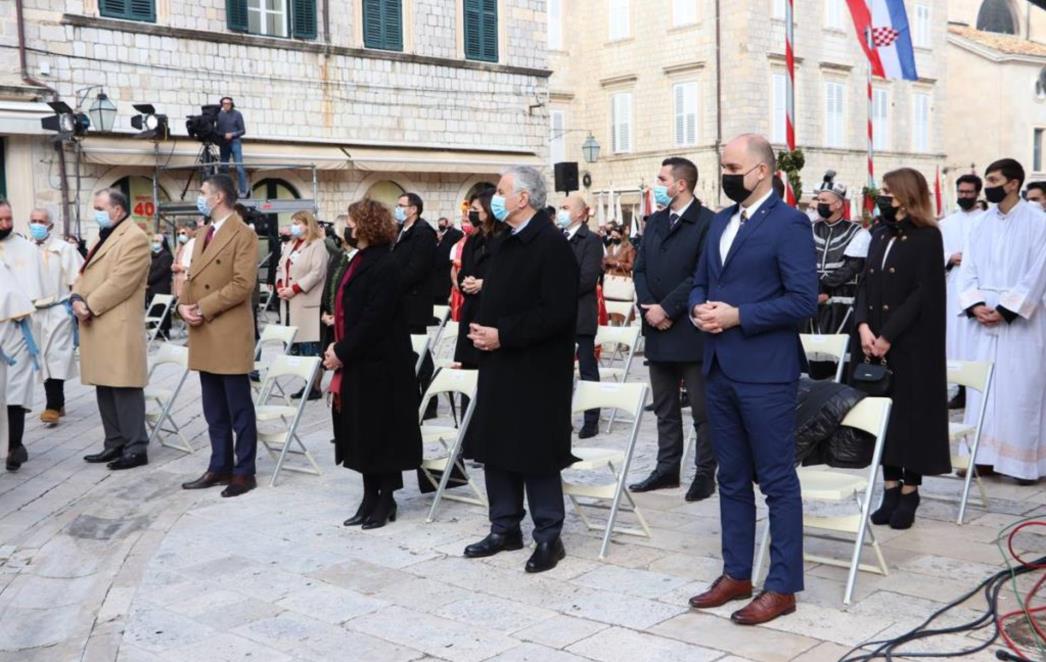 Predstavnici DNŽ na na proslavi 1049. Feste svetog Vlaha