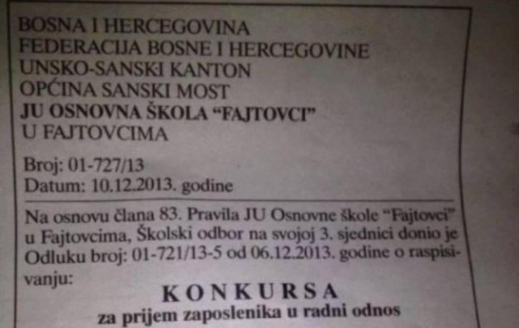 Još jedan urnebesni oglas nasmijao BiH: Dobro pročitajte što se traži!