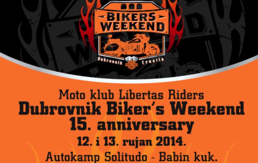 NE PROPUSTITE TRADICIONALNI BIKER'S VIKEND U DUBROVNIKU: U Solitudu proslavljaju 15. rođendan!