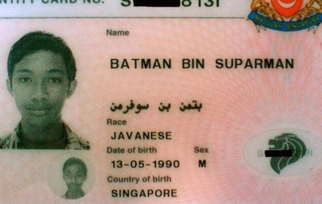 IMENA LUDA NALAZE SE SVUDA: Uhićen Batman bin Suparman