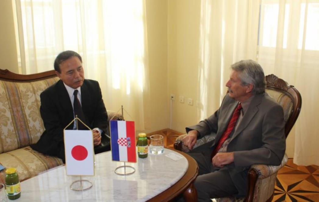 Zamjenik župana Skokandić primio japanskog veleposlanika Tsuija