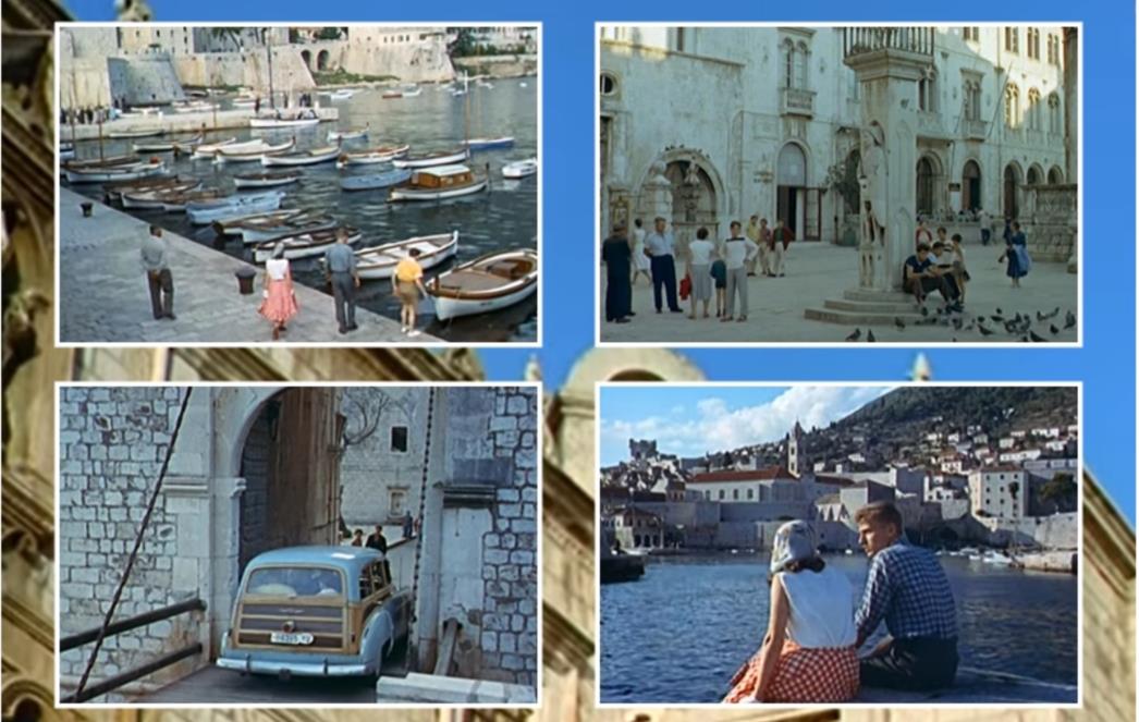 DUBROVNIK   BEZ TURISTA  Pogledajte netaknute i    neotkrivene   ljepote  iz  1959. godine