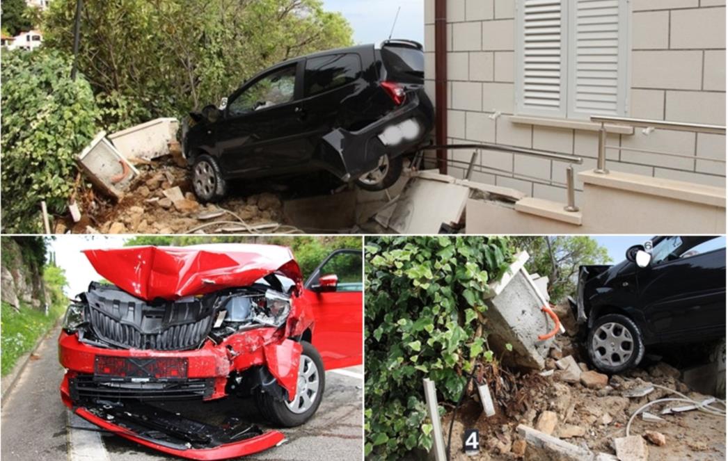 NEZGODA KRAJ SLANOGA I NA VIKTORIJI Jedan se zabio  u brdo, a drugi u kuću