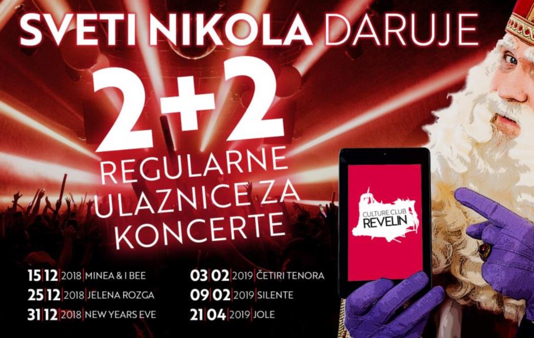 POŽURITE PO SVOJE ULAZNICE! Sveti Nikola donosi poklone u ured Revelina, osvojite vrijedne nagrade 