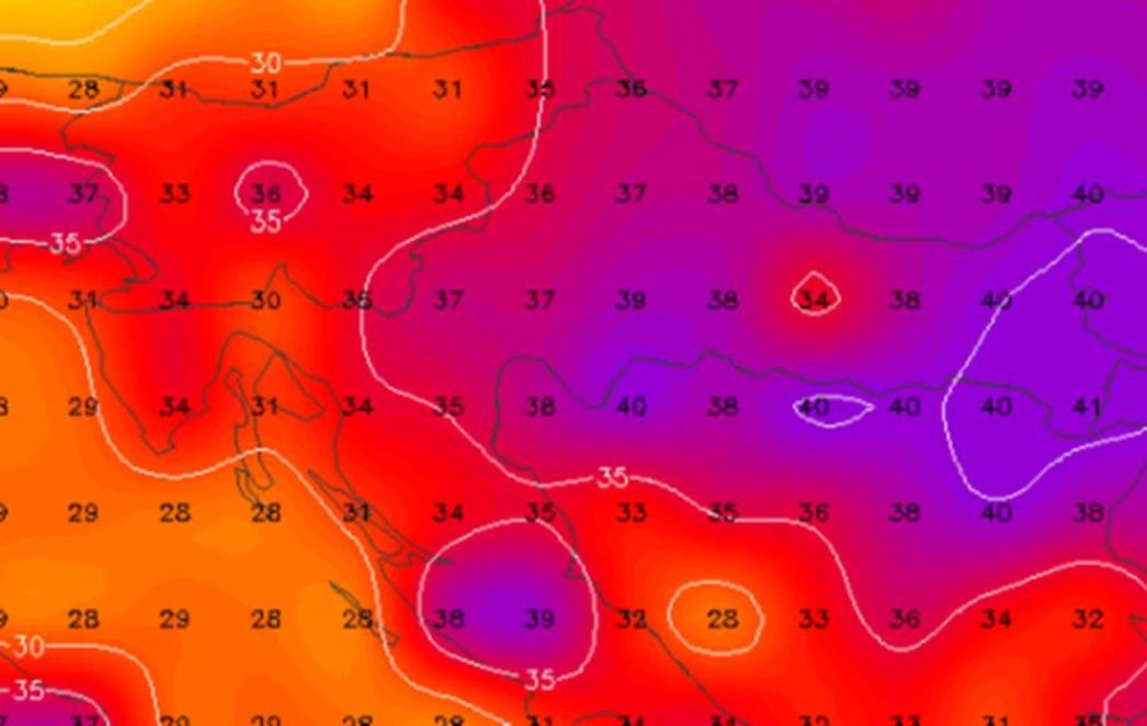 Doznajte gdje će temperature dosezati 40 stupnjeva!