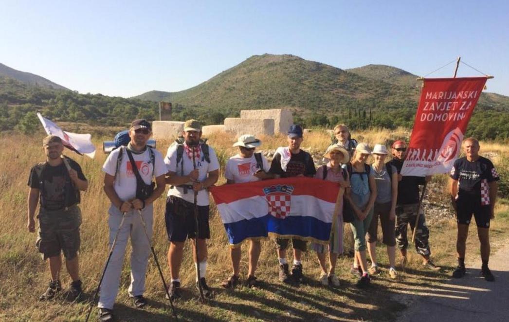 Hodočasnici 'Marijanskog zavjeta za Domovinu' stigli u Dubrovačku biskupiju