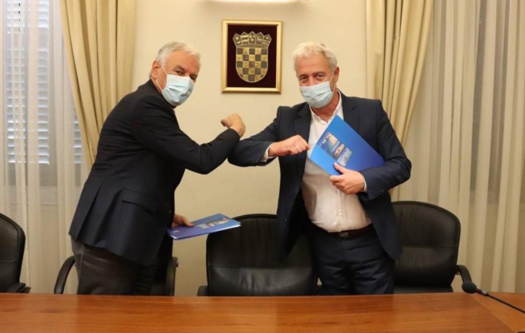 Župan Dobroslavić i načelnik Nardelli potpisali Sporazum o zajedničkom ulaganju u OŠ Župa dubrovačka