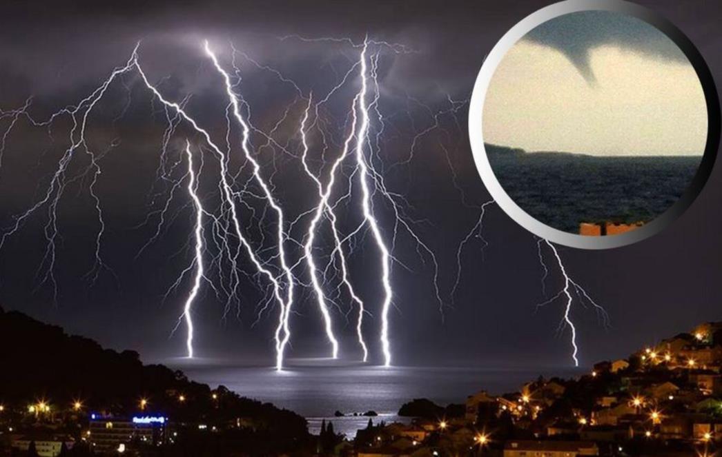 Izdano upozorenje na grmljavinsko nevrijeme za Dalmaciju, Kupare pogodila pijavica