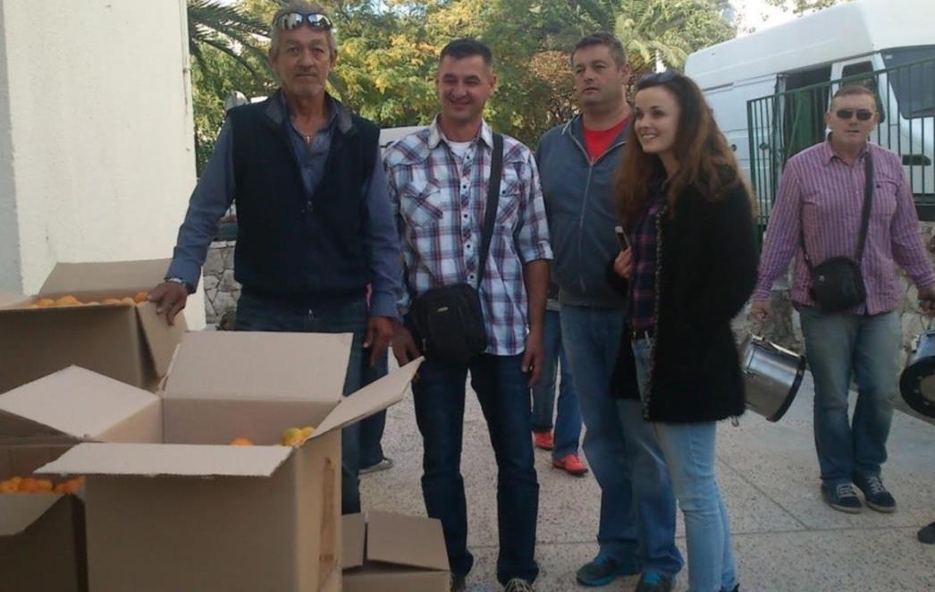 Branitelji iz doline Neretve donirali tonu mandarina dječjim ustanovama u Splitu