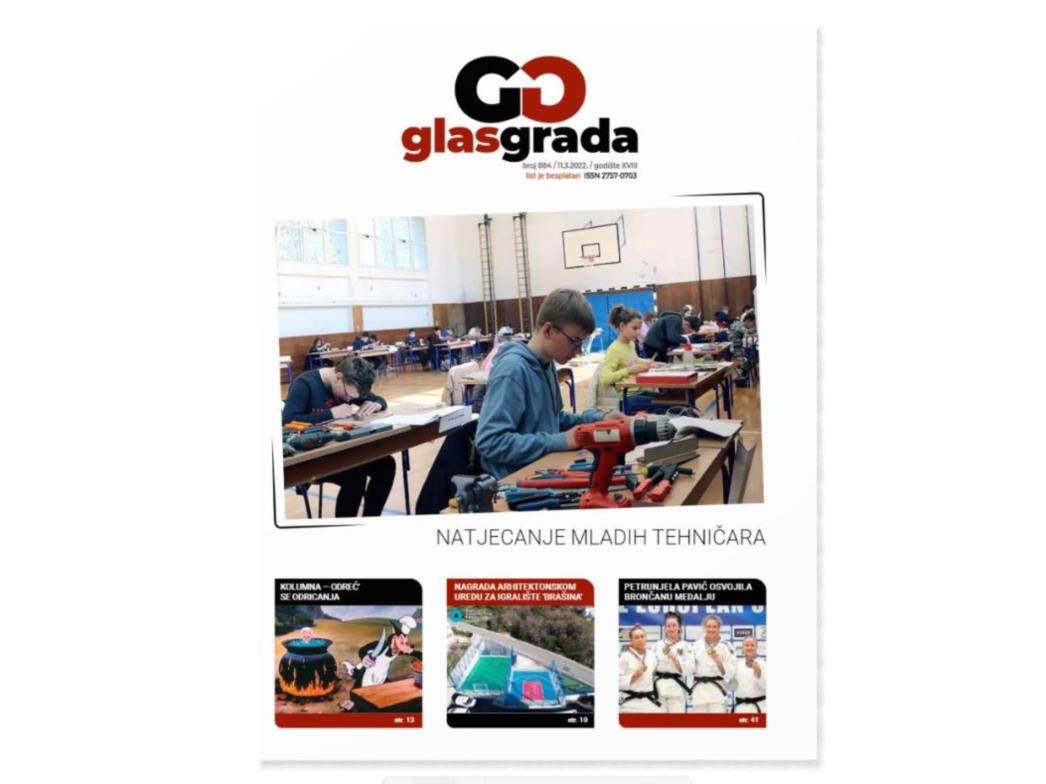 Novi broj Glasa Grada kojeg već danas možete čitati online