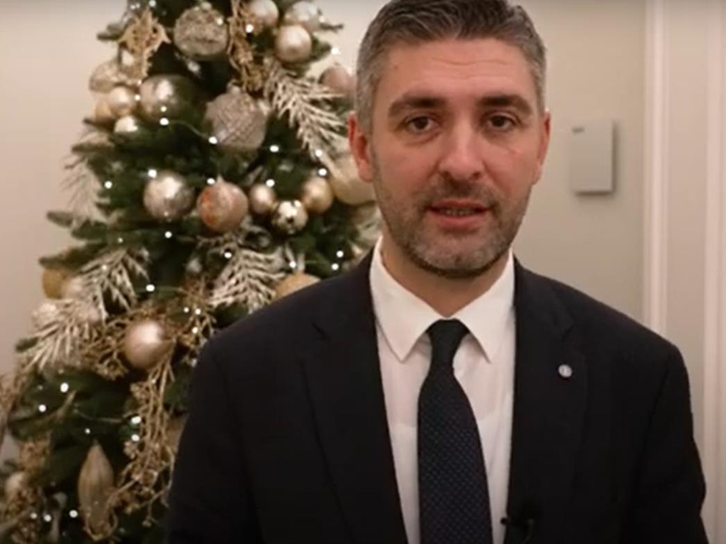 Novogodišnja čestitka gradonačelnika Mata Frankovića