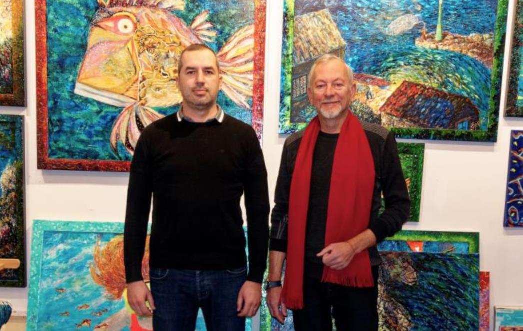 Slikar Leo Bautović izlaže u fancuskom Compiegneu 