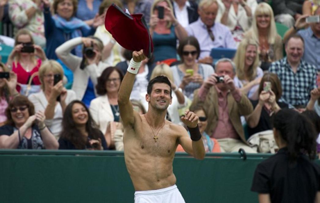 Đoković dobio Dimitrova u ekshibiciji, te počastio gledatelje striptizom 