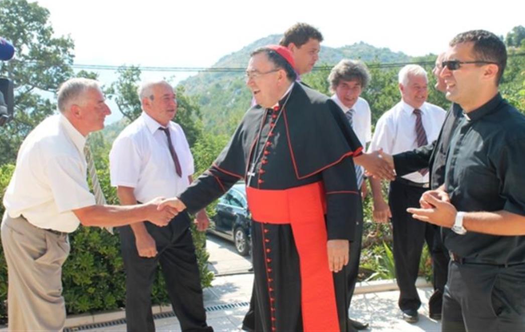 VELIK DAN ZA ŽUPU: Kardinal  Vinko Puljić na proslavi blagdana sv. Ane na Brgatu (FOTOGALERIJA)