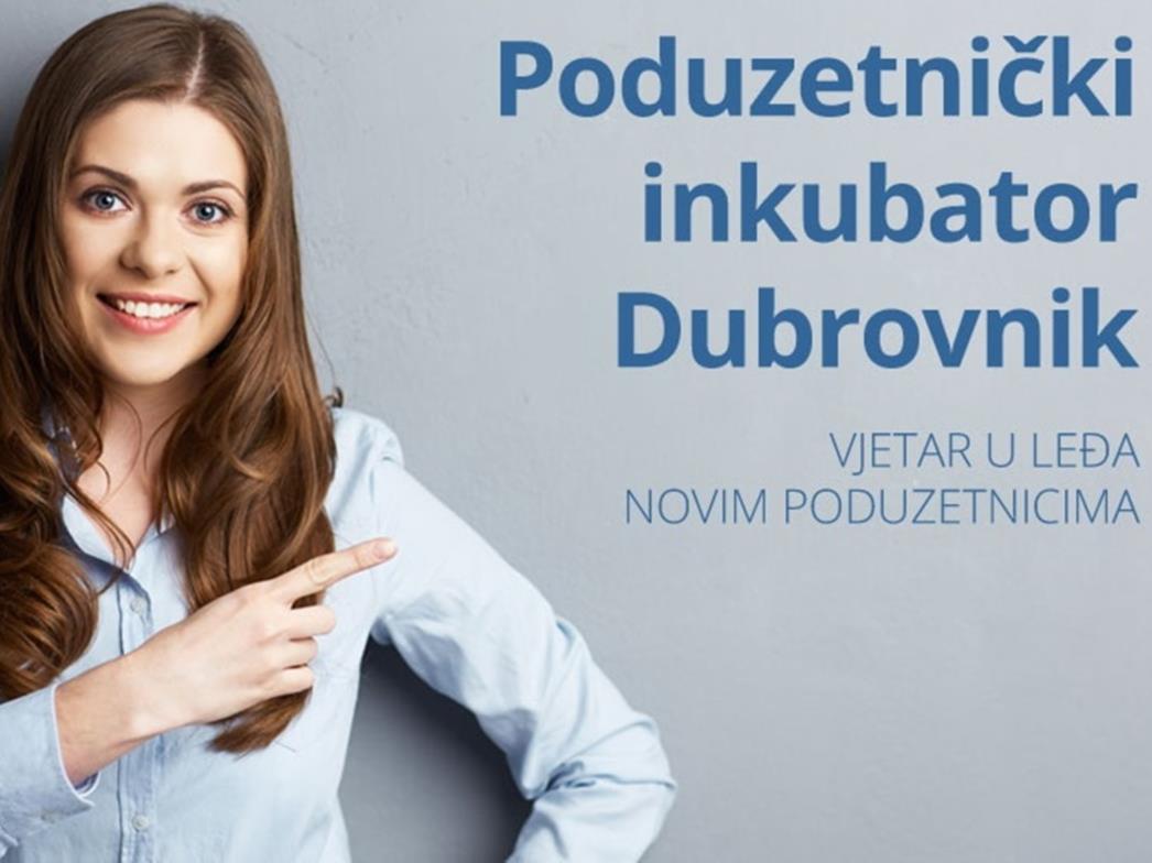 Javni pozivi za subvencionirano korištenje poslovnih prostora u Poduzetničkom inkubatoru Dubrovnik