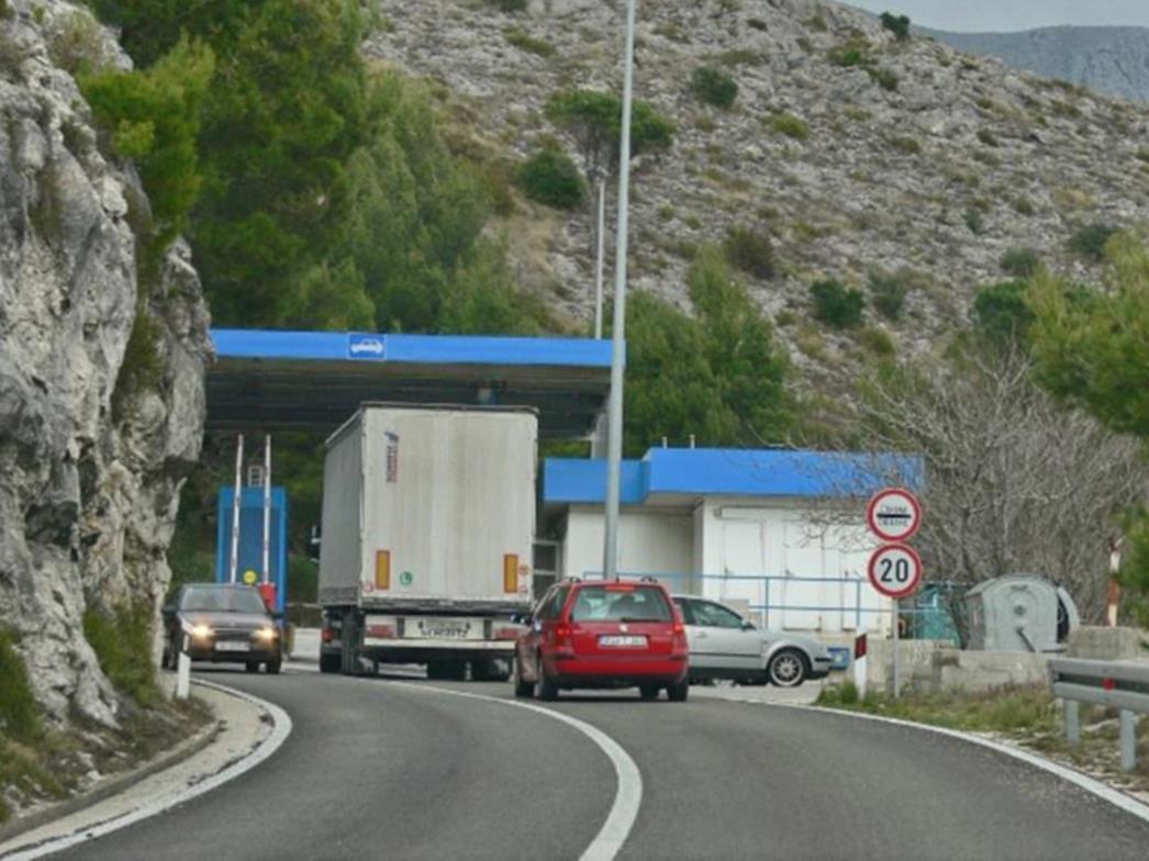 UPOZORENJE: Radovi kod graničnog prijelaza Gornji Brgat