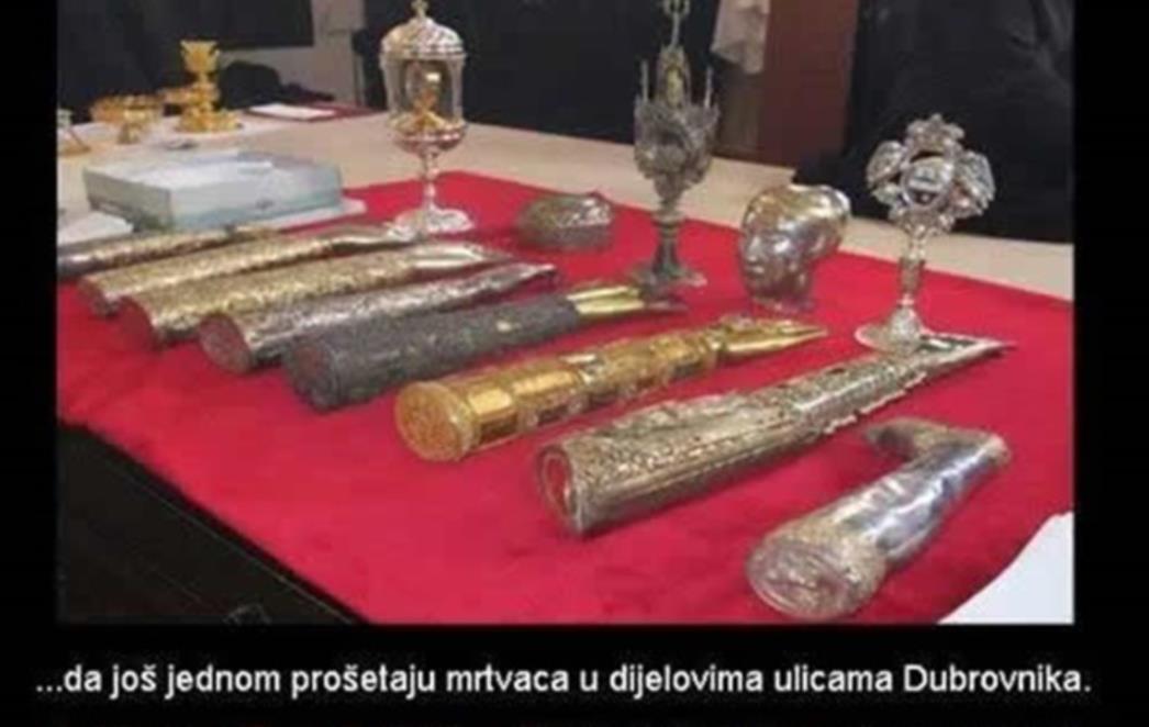 UŽASNO RUGANJE S DUBROVNIKOM: Procesija svetog Vlaha - šetanje mrtvaca!? (FOTO)?