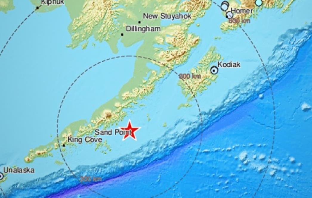 UPOZORENJE ZA TSUNAMI: Potres magnitude 8.2 kod Aljaske