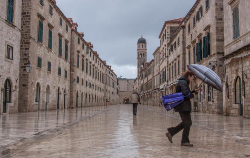 VRIJEME DANAS: 'Laura' najviše oborina donijela Dubrovniku, krajem dana djelomično razvedravanje