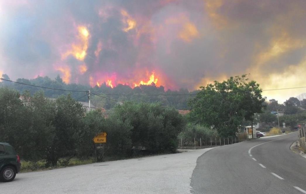 UHIĆENA 24-godišnja PIROMANKA S KORČULE! Sumnjiči se za  postavljanje više  požara 