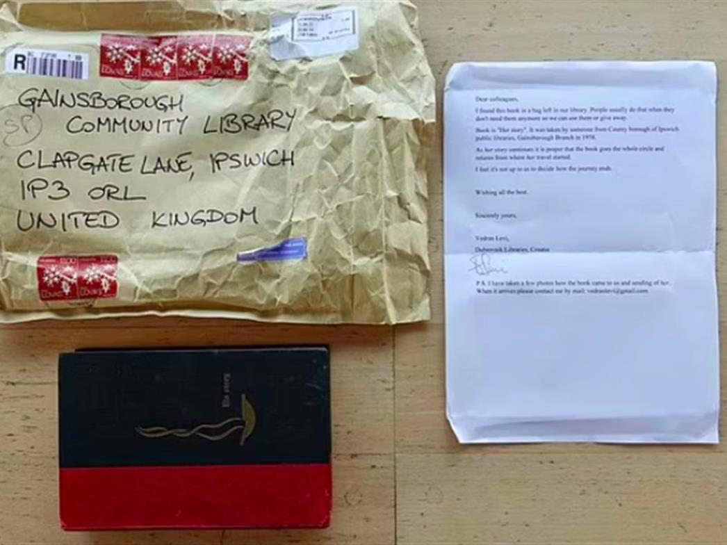Vedran Levi vratio britanskoj knjižnici davno izgubljenu knjigu posuđenu 1958. godine