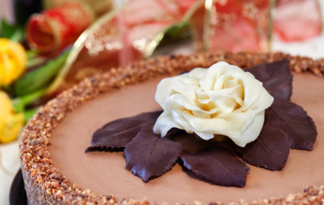 Nepečena čokoladna moka torta 