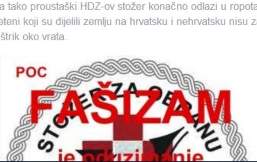  Occupy Croatia poziva na ubojstvo, hoće li fašiste privesti policija? Vukovarci 'zaslužili štrik oko vrata'!? 