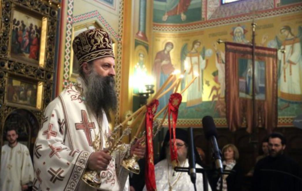 Mitropolit Porfirije predvodio u Zagrebu uskrsnu liturgiju