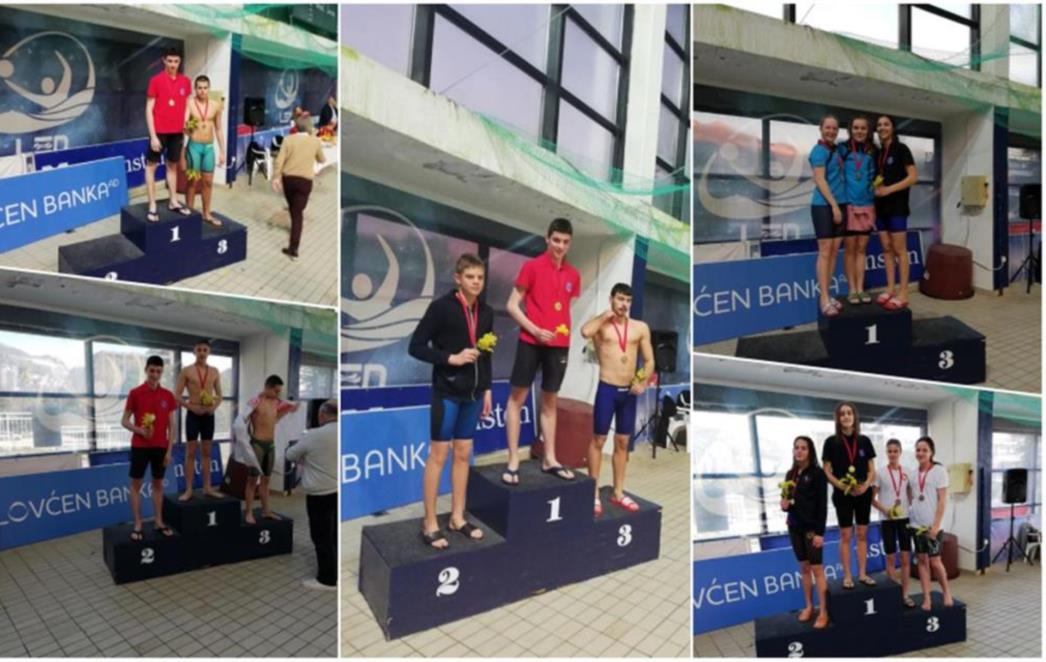 MONTENEGRO OPEN- MIMOSA CUP Plivački klub Jug osvojio devet medalja na Otvorenom prvenstvu Crne gore (FOTO)