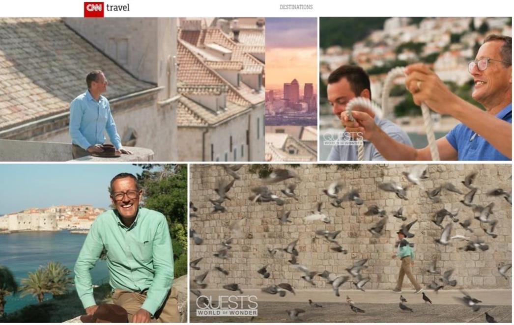 CNN-ov Richard Quest: Dubrovnik je, nema sumnje, dio našeg Čudesnog svijeta