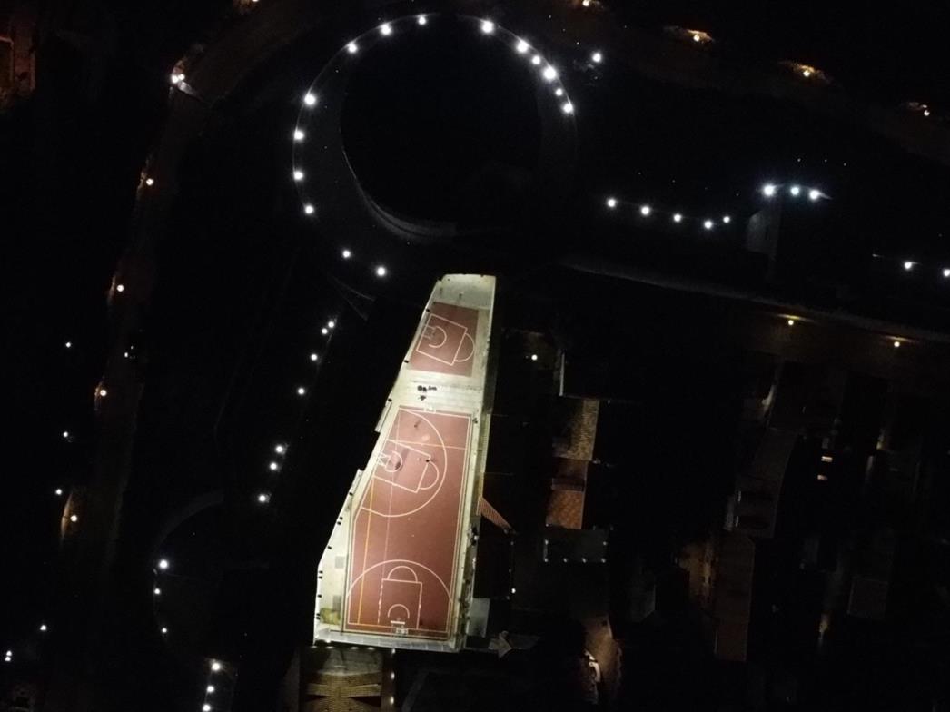 Moderna, LED rasvjeta igralištu na Pelinama