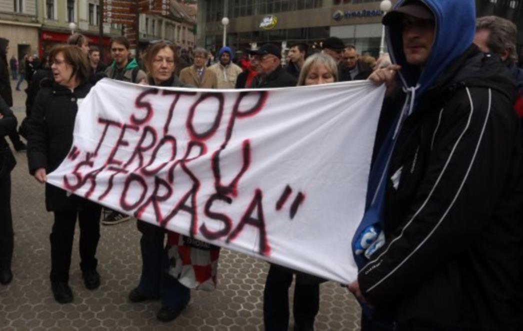 Antiprosvjednici trebali krenuti prema braniteljima, ali za sada slab odaziv