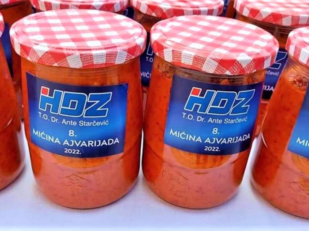 HDZ priprema i prodaje vrhunski domaći ajvar