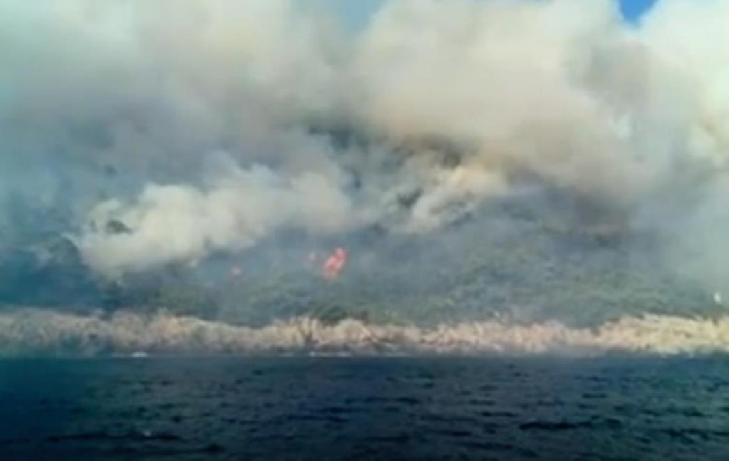 Vatrogasci  se   ponovno   borili  s  požarom    na  Olipi
