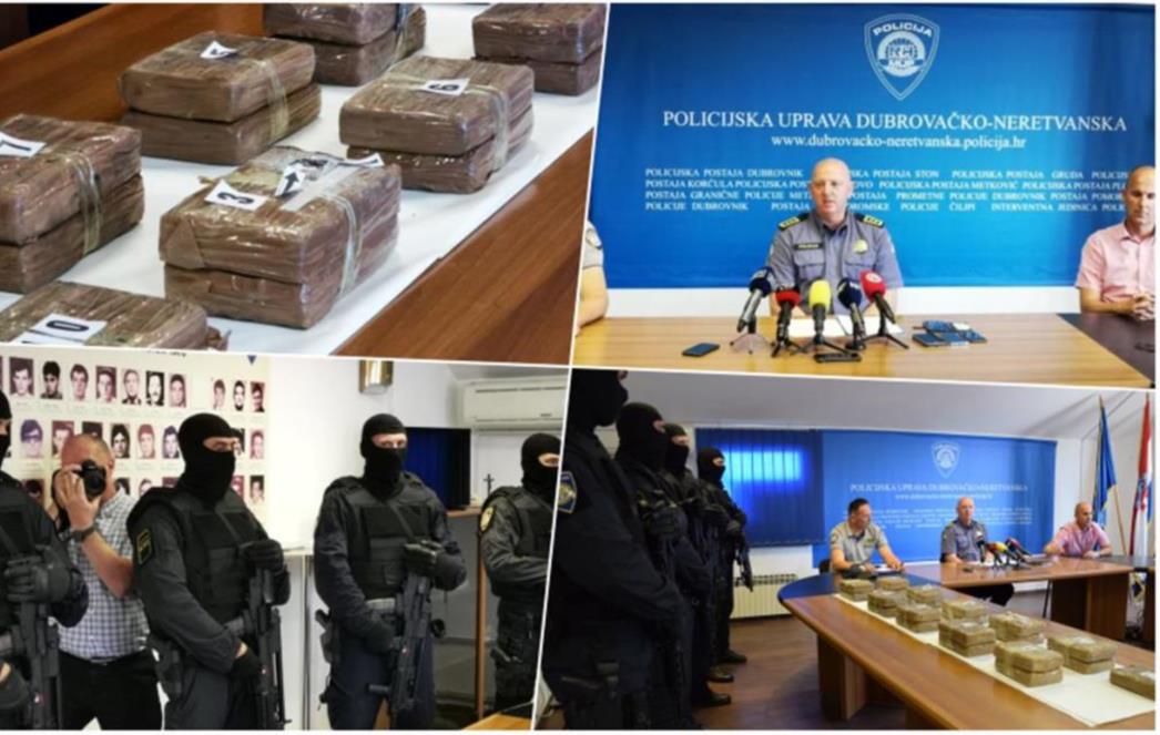 U vozilu talijanskih nacionalnih oznaka pronađen kokain u vrijednosti od 17 milijuna kuna (FOTO)