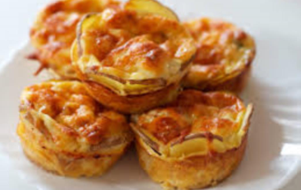RECEPT DANA: Slani muffini s pršutom