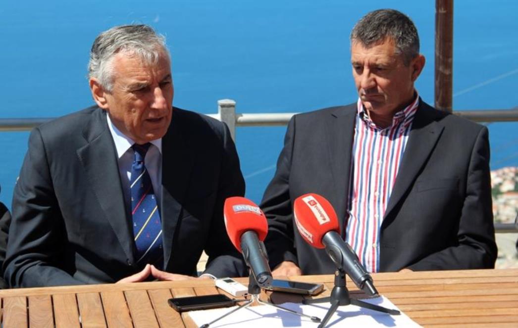 Dobroslavić i Andrić o izgradnji golf terena na Srđu