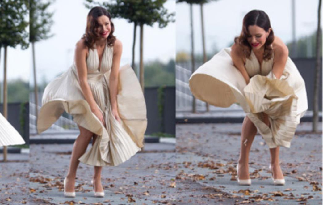 Severina je Marilyn Monroe: Podignuta haljina otkrila... (VIDEO)