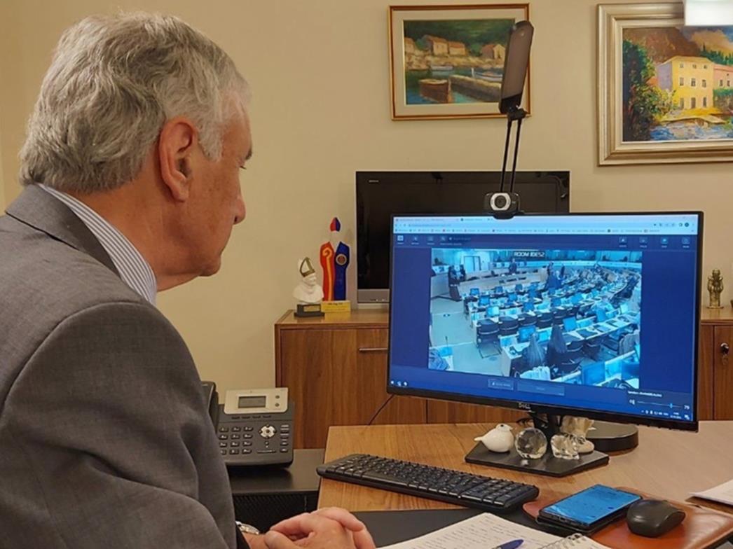 Župan Dobroslavić na online konferenciji o novom planu EU 
