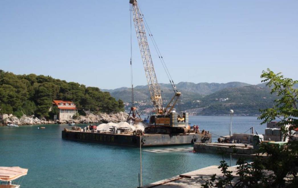 U tijeku 2,5 milijuna kuna vrijedni radovi na pristanu u Gornjem Čelu