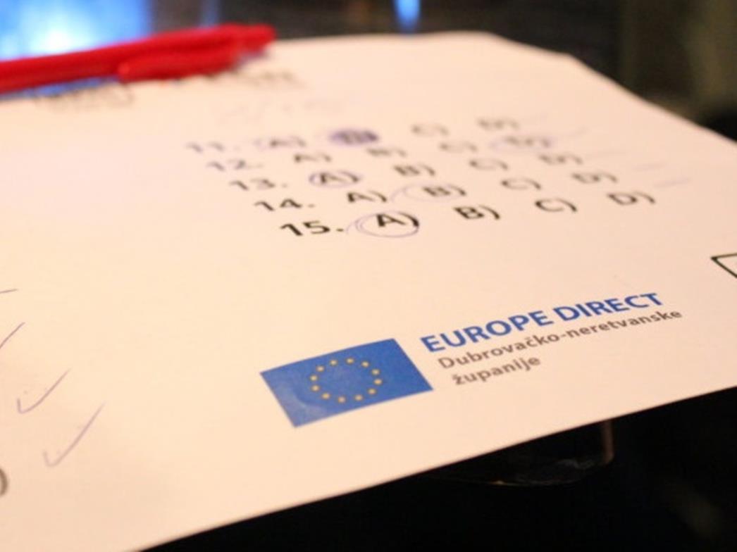 Održan prvi Pub Quiz EUROPE DIRECT-a Dubrovačko-neretvanske županije