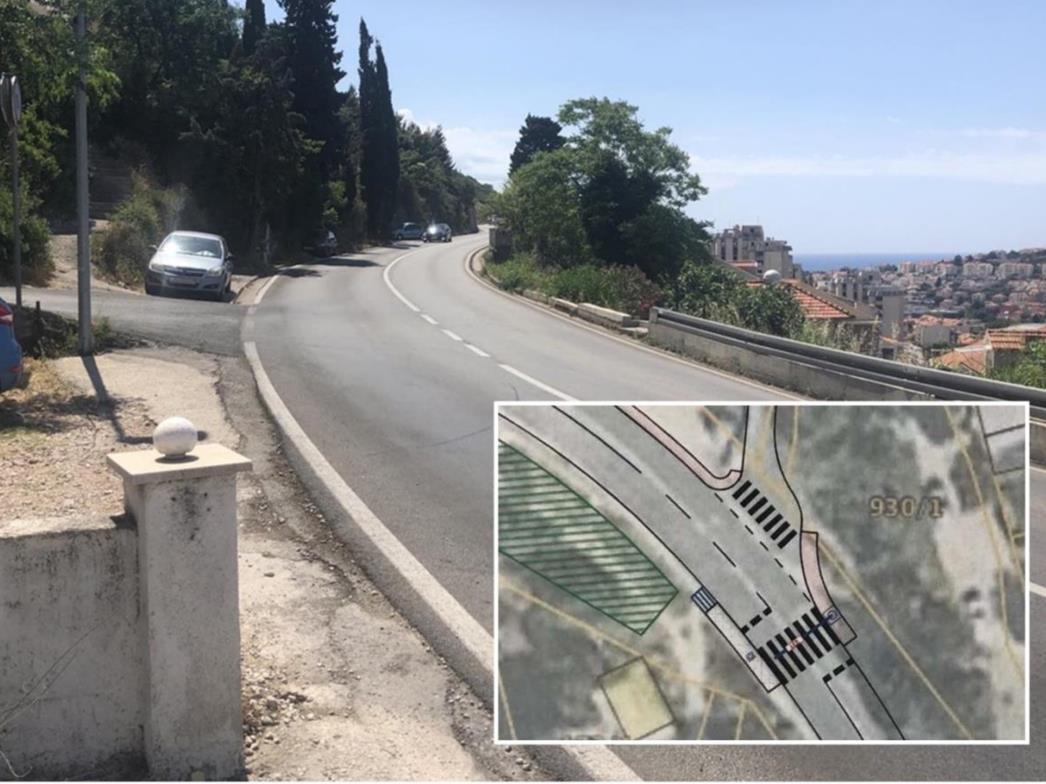 Kreću radovi na pješačkom prijelazu na Nuncijati