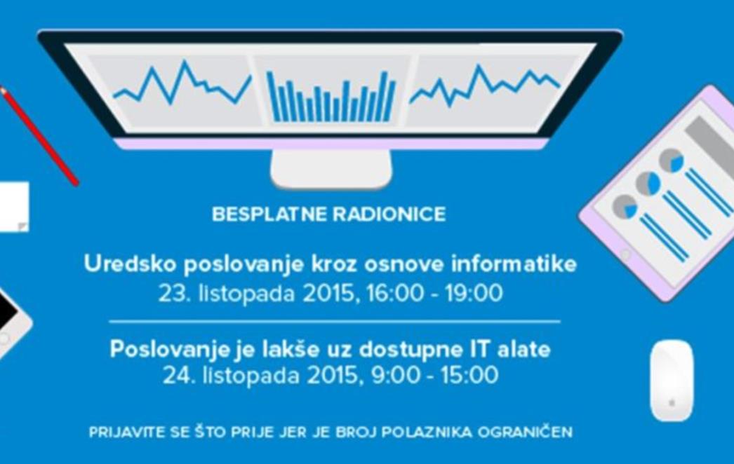 DURA organizira: Besplatne  radionice iz  informatike