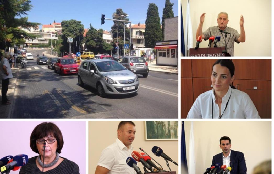 Dubrovački političari o semaforima na kružnom toku: Vićan se  uzrujao, Raguž  podržava